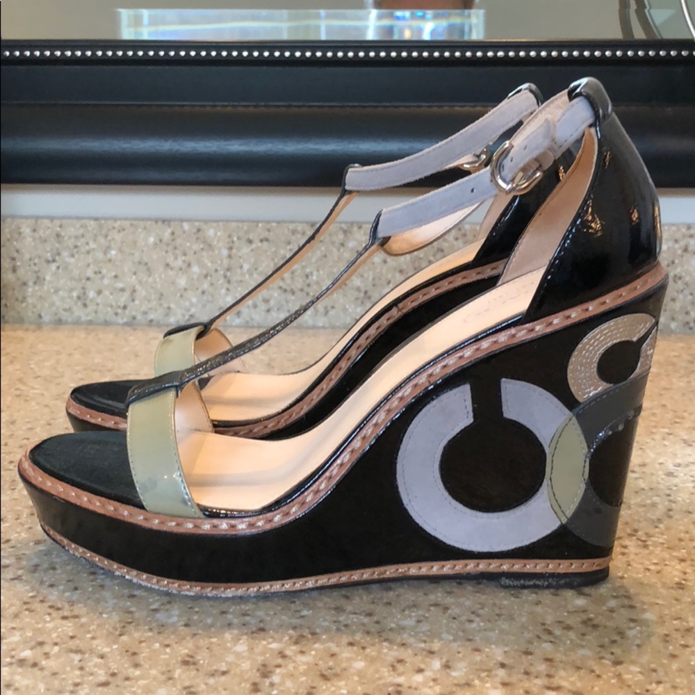 Coach maggie wedge 8.5